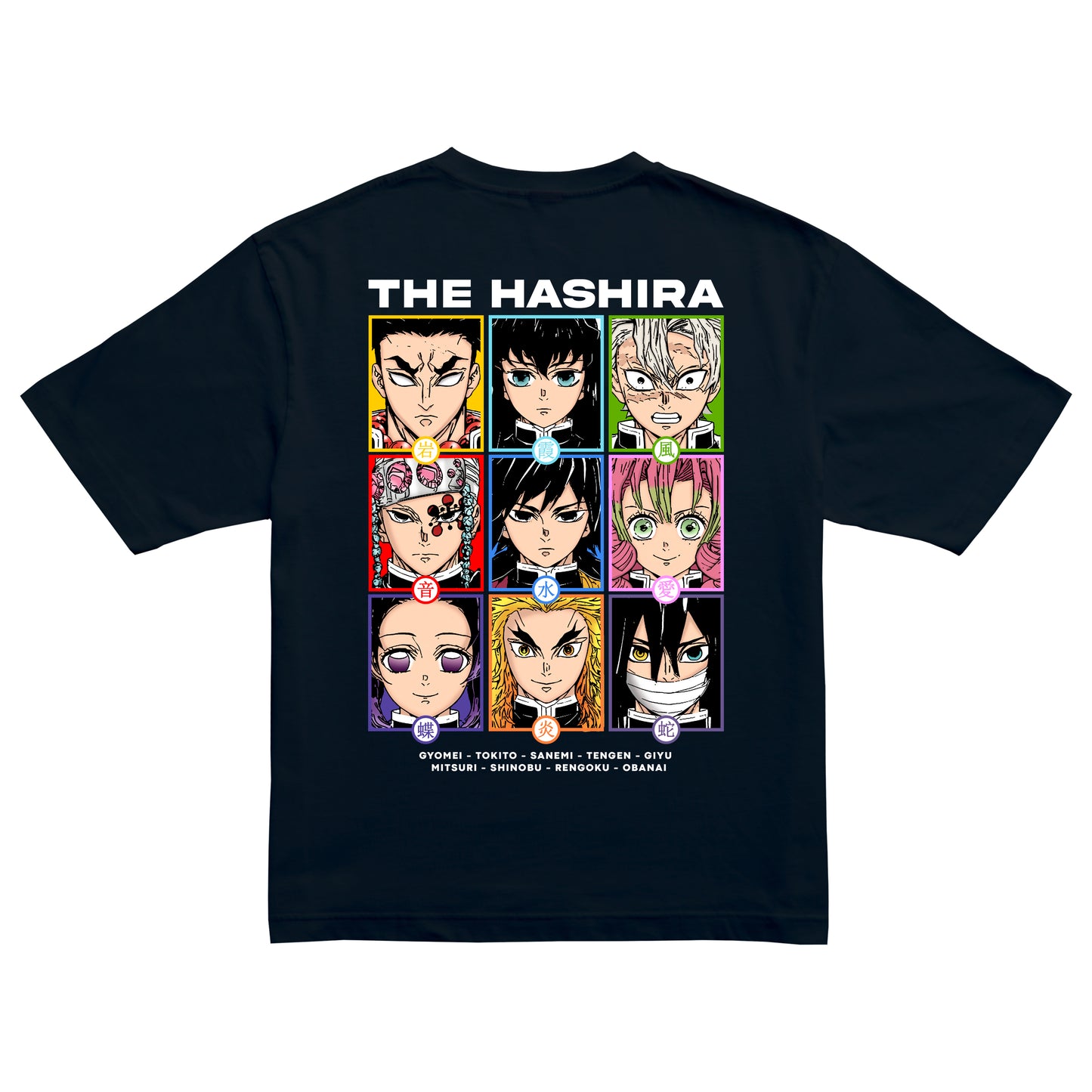 T-Shirt Demon Slayer / Hashiras