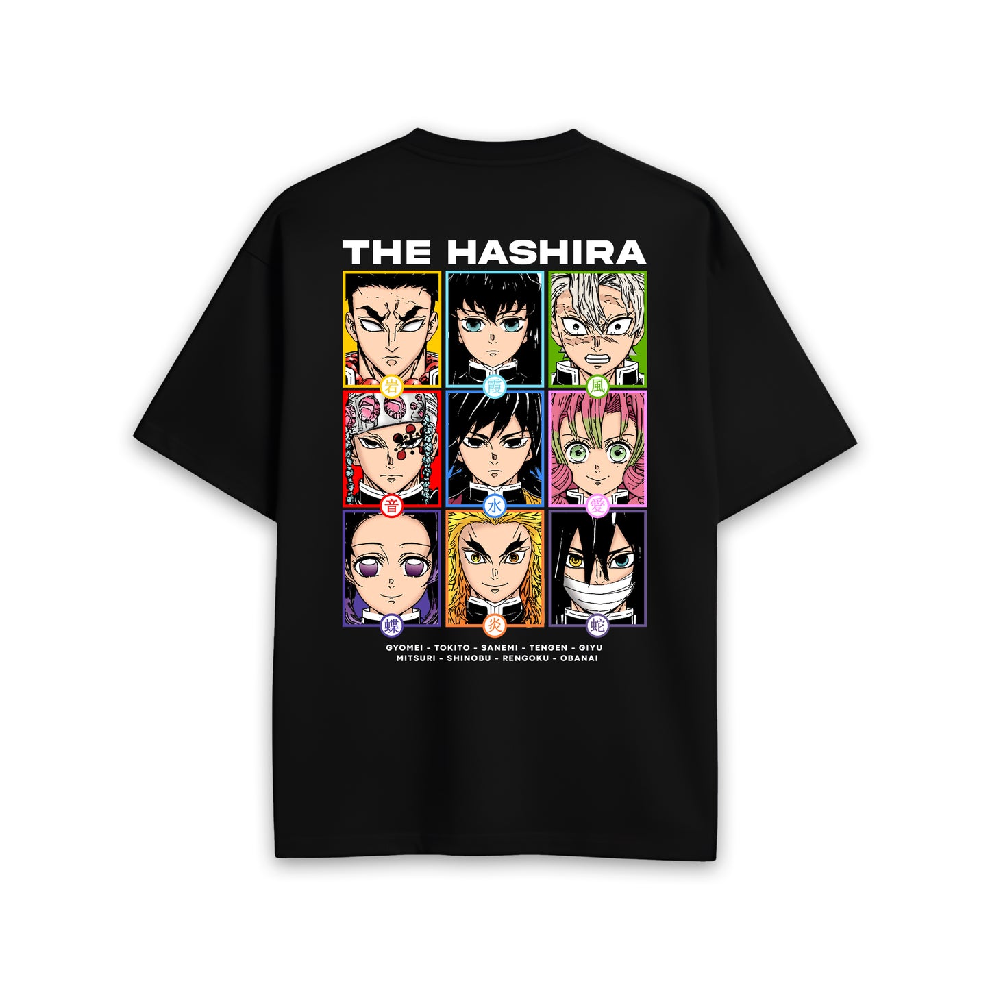 T-Shirt Demon Slayer / Hashiras