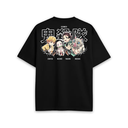 T-Shirt Demon Slayer / Protagonistas