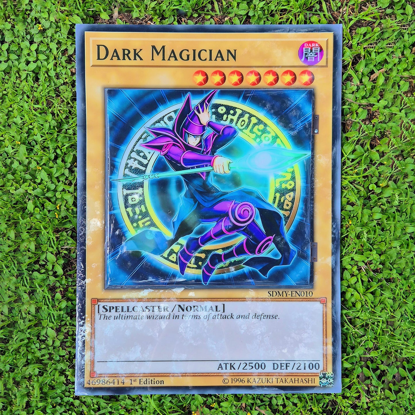 Cuadro Yu-Gi-Oh / "Mago Oscuro" 45x60cm