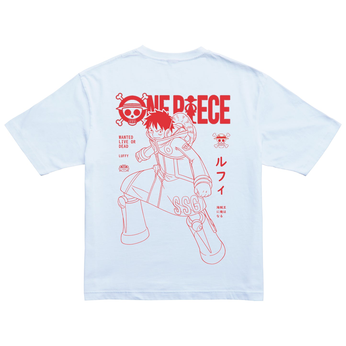 T-shirt One Piece / "Monkey D. Luffy"
